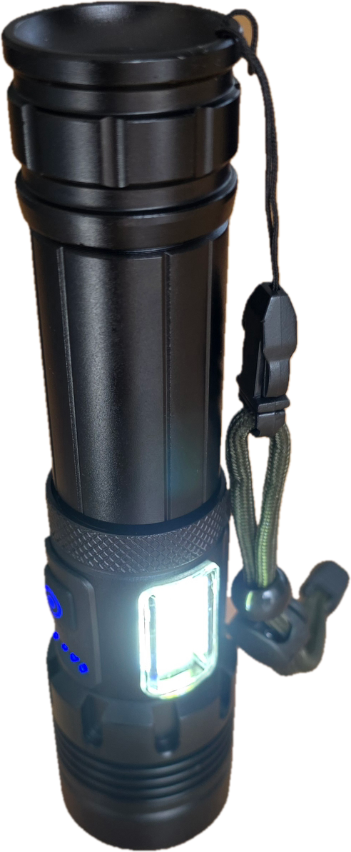 EDI Tactical Torch β 1000 Lumen, USB-C Rechargeable, 12hr Runtime