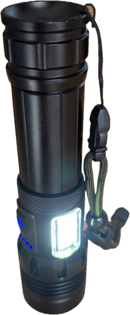 EDI Tactical Torch – 1000 Lumen, USB-C Rechargeable, 12hr Runtime